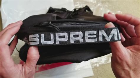 supreme waist bag real vs fake|how to identify a supreme.